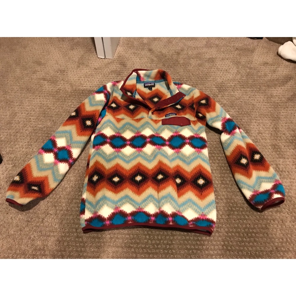 Patagonia patterned fleece!